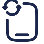 Smartphone Update SVG Icon